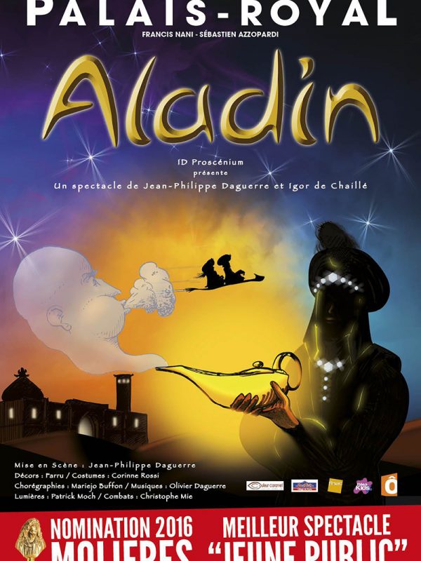 Affiche Aladin - En tournée 2019/2020