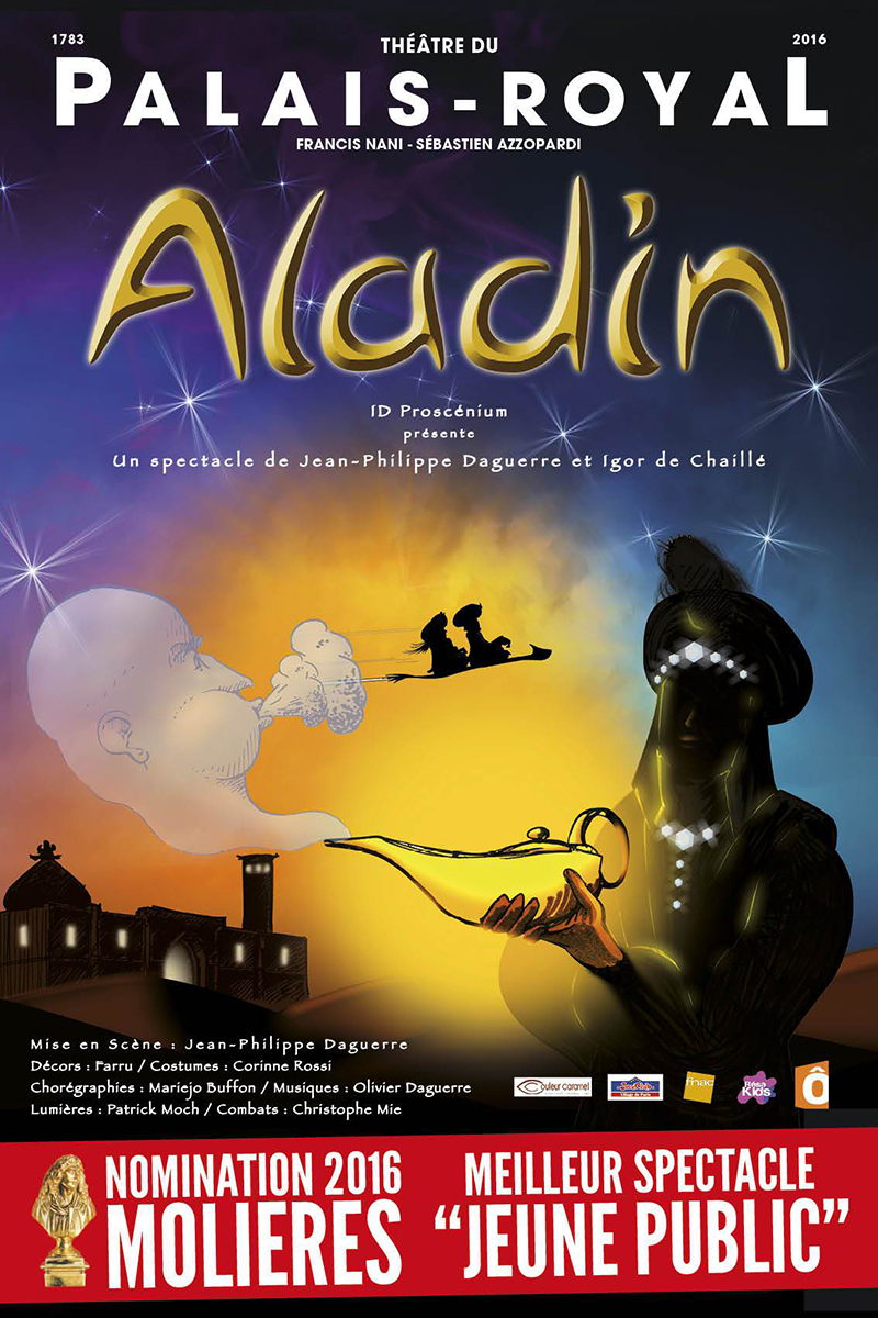 Affiche Aladin - En tournée 2019/2020