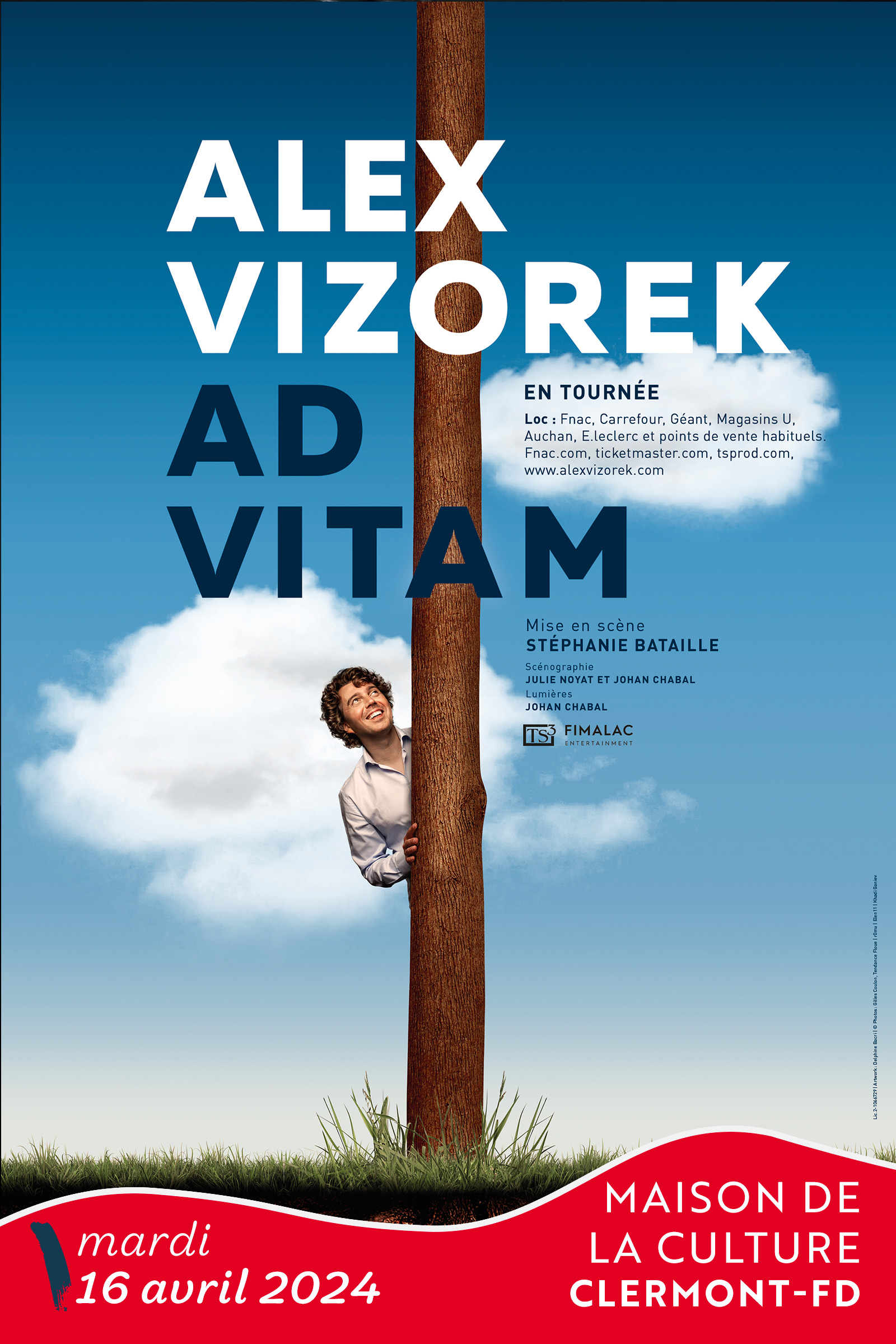 Affiche Alex Vizorek