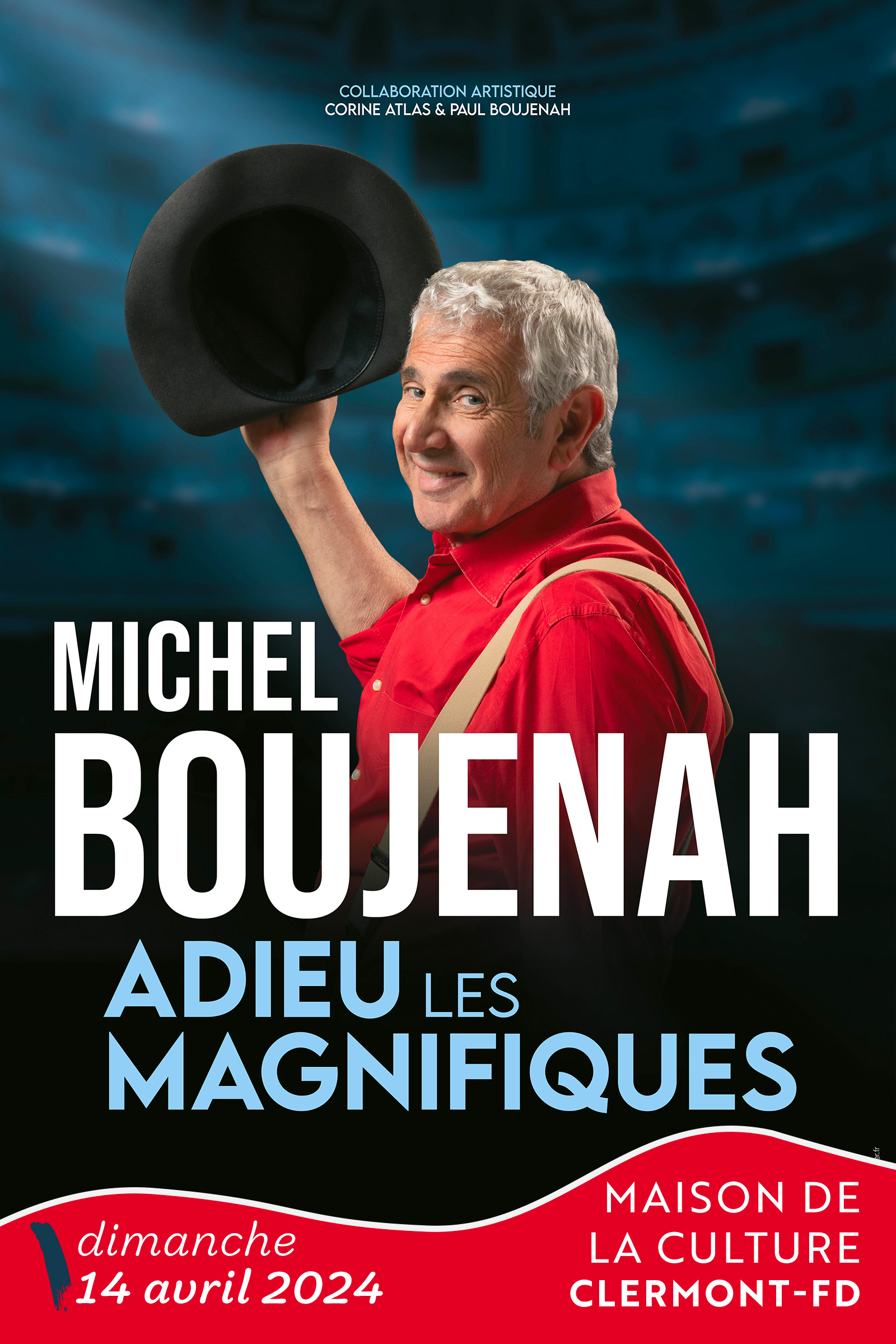 Affiche Michel Boujenah
